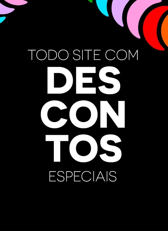 Todo o site com descontos especiais